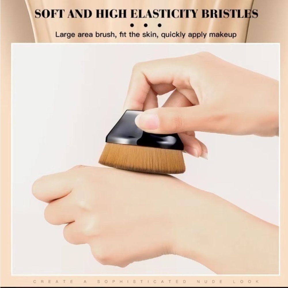 New Foundation Makeup Brush Multifunctional Flat Top Flawless Brush AC2